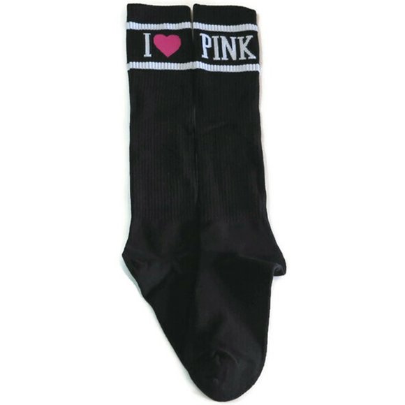 Victoria's Secret PINK  Knee High I Heart Pink - Picture 3 of 6